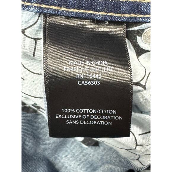 Empyre Men's Wide Leg Zip Off Cargo Denim Skate Jeans - Size 34 (35x29.5) - Picture 6 of 6